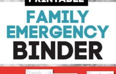 Family Emergency Binder FREE Printables For A Crisis Savor Savvy