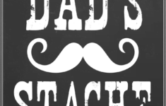 Father s Day Gift Jar Dad s Stache Free Printable Alice Wingerden