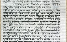 File Mezuzah Scroll Ashkenaz Real Front JPG Wikimedia Commons