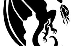 Fire Breathing Dragon Pumpkin Stencil Woo Jr Kids Activities Children s Publishing