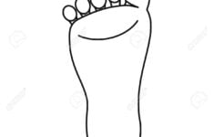 Foot Icon Outline Illustration Of Foot Vector Icon For Web Royalty Free SVG Cliparts Vectors And Stock Illustration Image 68072688