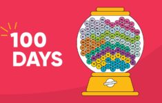 Free 100th Day Of School Gumball Machine Templates Houghton Mifflin Harcourt