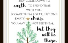 Free Christmas In Heaven Printable You Will Love Christmas In Heaven Christmas In Heaven Poem Loved One In Heaven