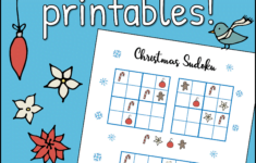 Free Christmas Printables Sudoku Mama Geek