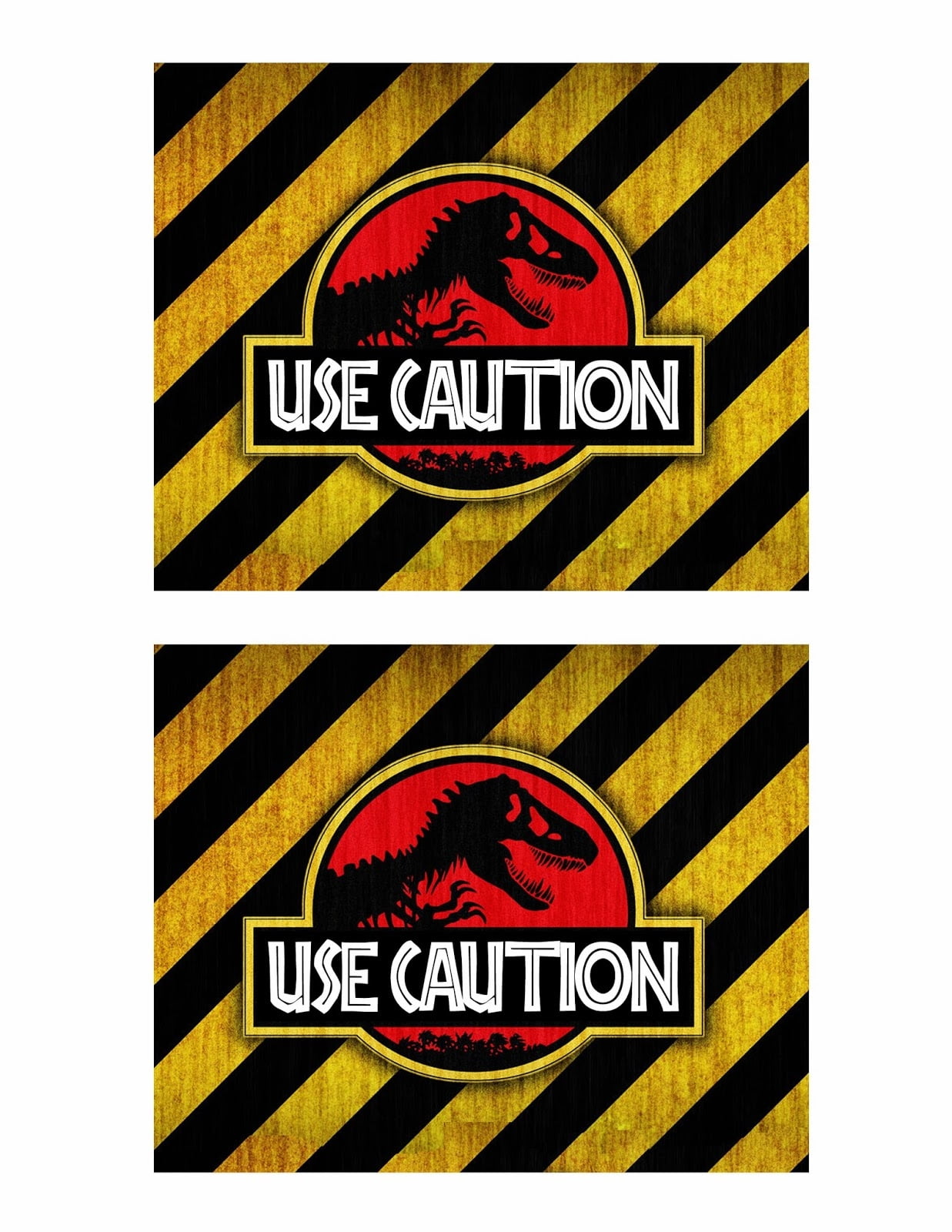 Free Dinosaur Jurrasic Park Party Printables Free Printable