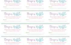 Free Easy To Print Diaper Raffle Tickets Tulamama