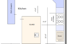 Free Editable Kitchen Floor Plan Examples Templates EdrawMax