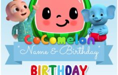 Free Editable PDF Bright Cheerful Cocomelon Birthday Invitation Templates FREE Printable Birthday Invitation Templates Bagvania