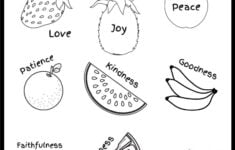 Free Fruit Of The Spirit Printables Bible Study Printables