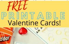 FREE Goldfish Valentine Printables For Classmates Leap Of Faith Crafting