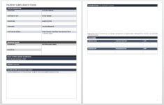 Free Grievance Form Templates Smartsheet