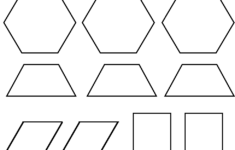 Free Pattern Block Template PDF 384KB 1 Page s Pattern Block Templates Pattern Blocks Free Pattern Block Printables