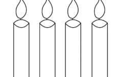 Free Printable Candle Coloring Pages Birthday Candles Printable Candle Printable Birthday Candle Template