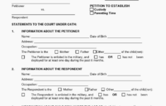 Free Printable Child Guardianship Forms Elegant Is Free Throughout Child Visitation Log Template Custody Agreement Child Custody Joint Custody