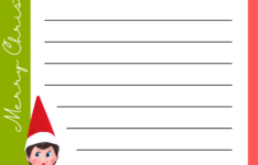 Free Printable Elf On The Shelf Letter Templates Lil Tigers