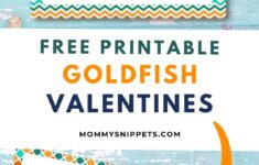 Free Printable Goldfish Valentines For Kids Mommy Snippets