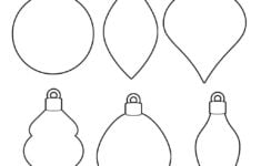 Free Printable Ornament Templates Daily Printables