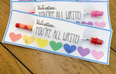 Free Printable Pencil Valentine s Day Cards All Things Target