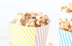 Free Printable Popcorn Box Template Design Eat Repeat
