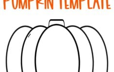 Free Printable Pumpkin Template The Keeper Of The Memories