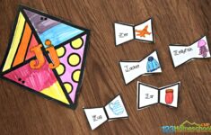 FREE Printable Spring Kite Alphabet Craft Beginning Sounds Activities