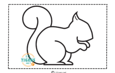 Free Printable Squirrel Templates Lil Tigers