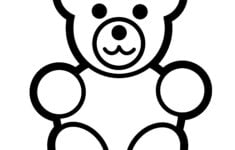 Free Printable Teddy Bear Coloring Pages For Kids