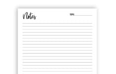 FREE PRINTABLE Use This Free Note Pad Printable To Make Notes Create Lists And More No Email Addres Printable Notes Templates Planner Pages Free Printables