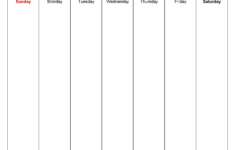 Free Weekly Planners In PDF Format 20 Templates