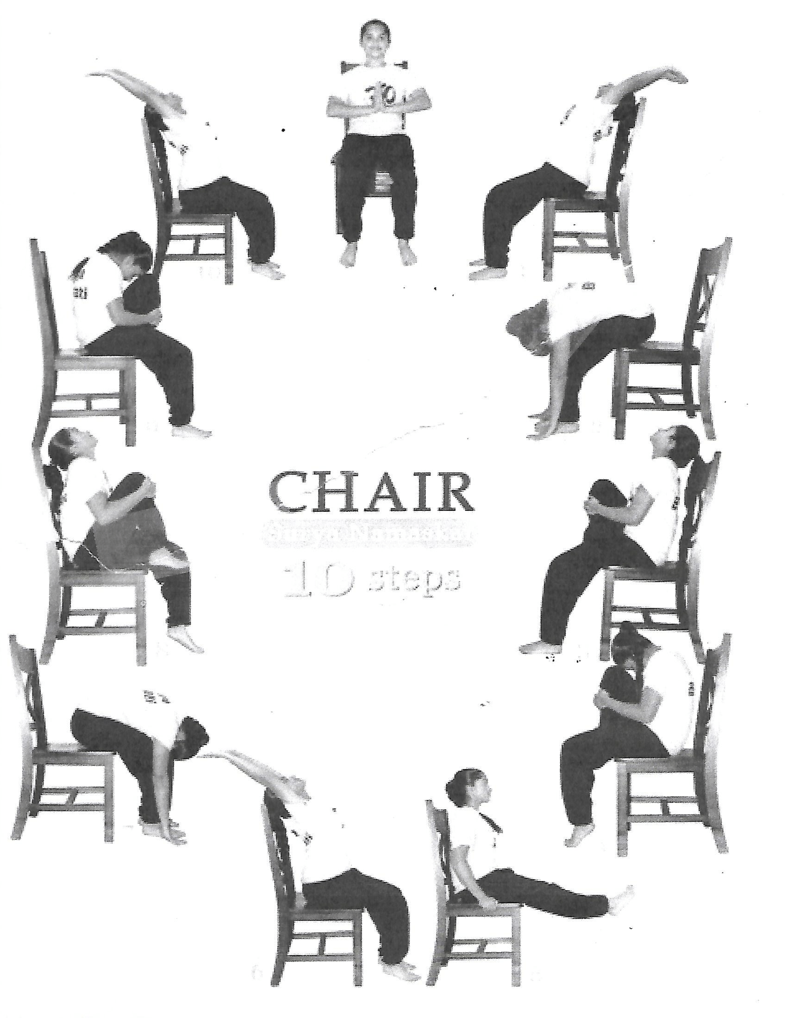 Printable Chair Yoga Poses Pdf - Free Printable