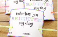 Glow Bracelet Valentine Free Printable All Things Target