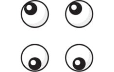 Googly Eye Template Printable Templates Printable Free Template Printable Eye Print