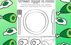 Green Eggs Ham Printable Worksheet Literacy Learn