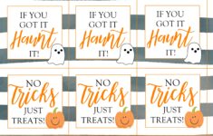 Halloween Treat Tags 4 Designs Crisp Collective