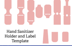 Hand Sanitizer Holder Template Grafik Von Sofiamastery Creative Fabrica