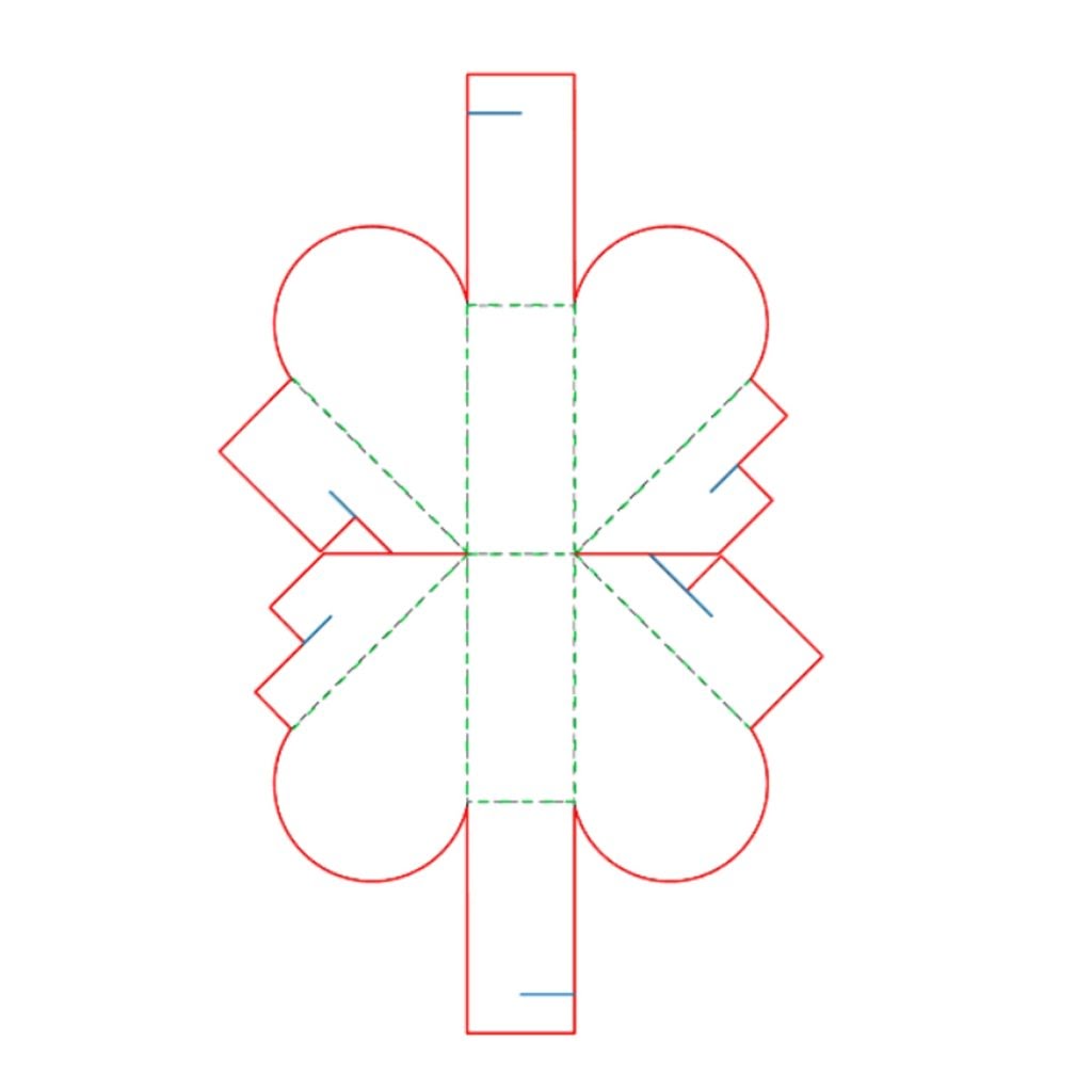 Heart Box Template Printable Free Printable