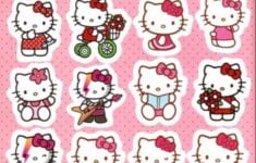 Hello Kitty Stickers Pegatinas Bonitas Imprimibles Kitty Pegatinas Kawaii