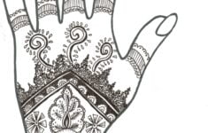 Henna Drawings Simple Henna Designs Hand Henna Design Printable