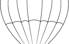 Hot Air Balloon Printable Template Free Printable Papercraft Templates