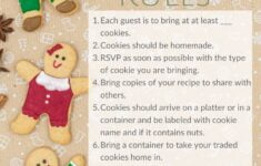 How To Host A Cookie Exchange Free Printables Invitation Templates