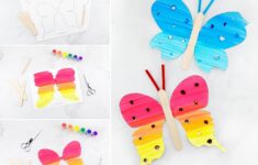 How To Make A Fluttering Paper Butterfly Craft