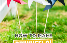 How To Make A Simple Pinwheel Free Printable Template