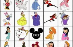 Ideas Y Material Gratis Para Fiestas Y Celebraciones Oh My Fiesta Bingo De Personajes Disney Para Impri Disney Activities Disney Games Disney Games For Kids