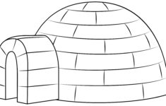 Igloo Printable Template Free Printable Papercraft Templates