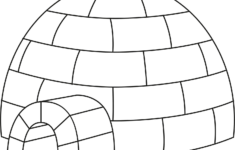 Igloo Printable Template Free Printable Papercraft Templates