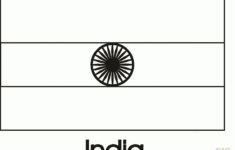 Indian Flag Coloring Pages Coloring Home