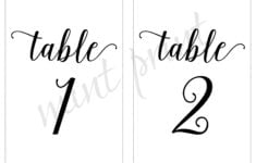 Instant Download Table Numbers 1 40 Black Printable Table Etsy Canada