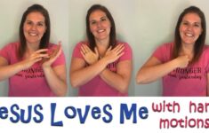 Jesus Loves Me Song With Hand Motions sign Language In Asl YouTube