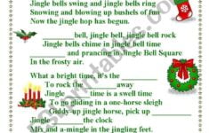 JINGLE BELL ROCK ESL Worksheet By Teresa Alecrim