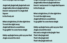 Jingle Bell Rock Lyrics Christmas Music Christmas Music Jingle Bells Jingle Bells Lyrics